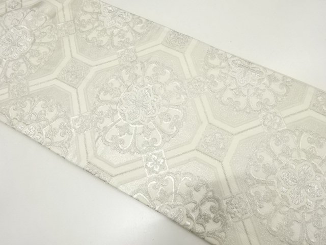 花蜀江模様織り出し　袋帯